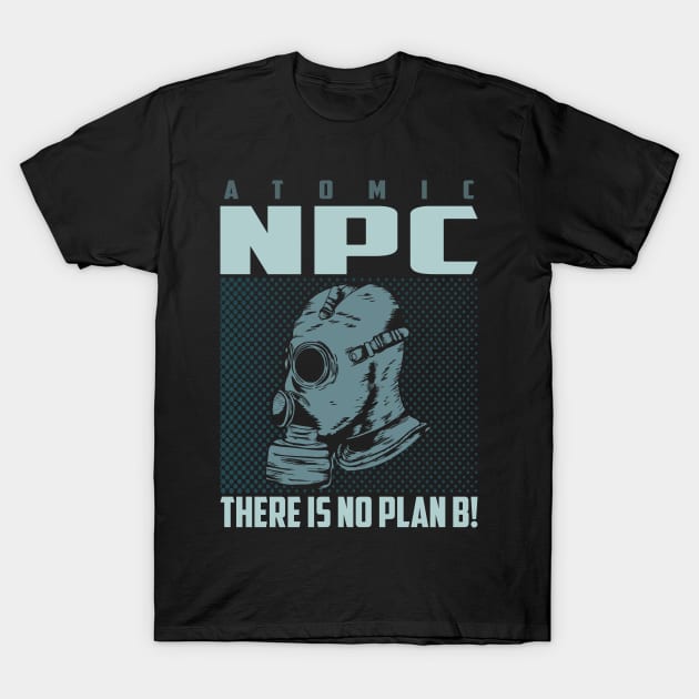 ATOMIC NPC 09 T-Shirt by 2 souls